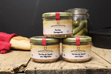 Lot de 3 Terrines