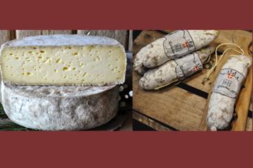 Lot 4 Saucissons + 1/2 Tomme de Savoie
