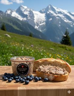 Terrine de Montagne aux Myrtilles 