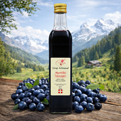 Sirop de Myrtilles Sauvages - 50cl
